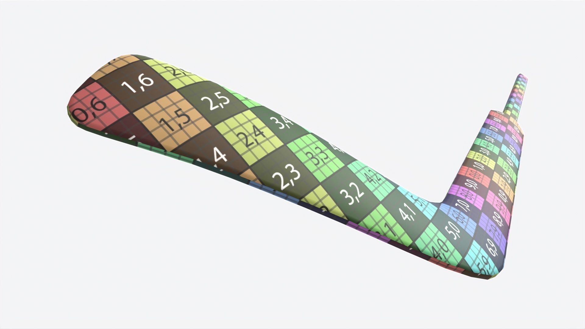 Ice Hockey Goalie Stick 3D model_9