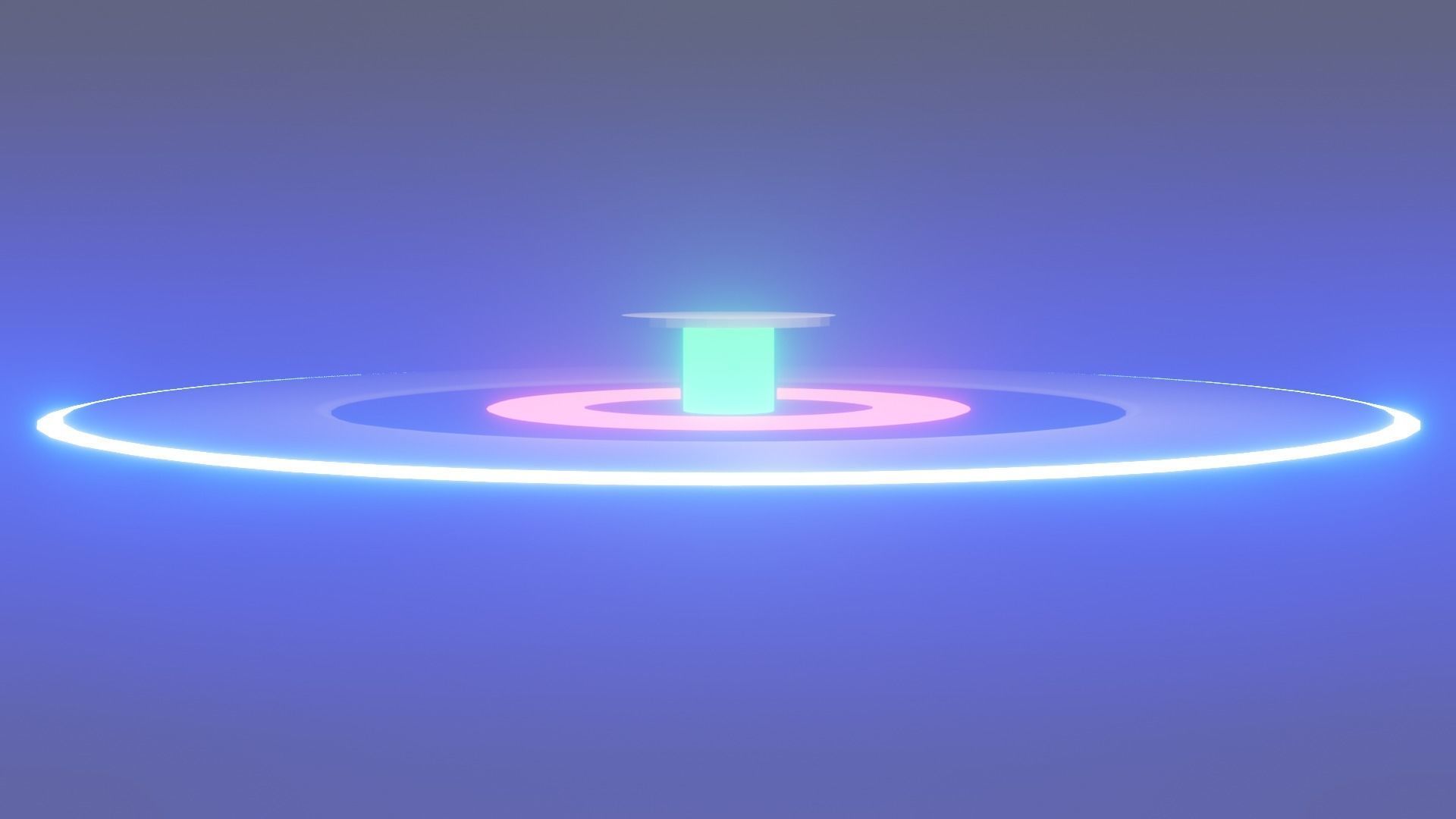 Station of time machine 3D model_4