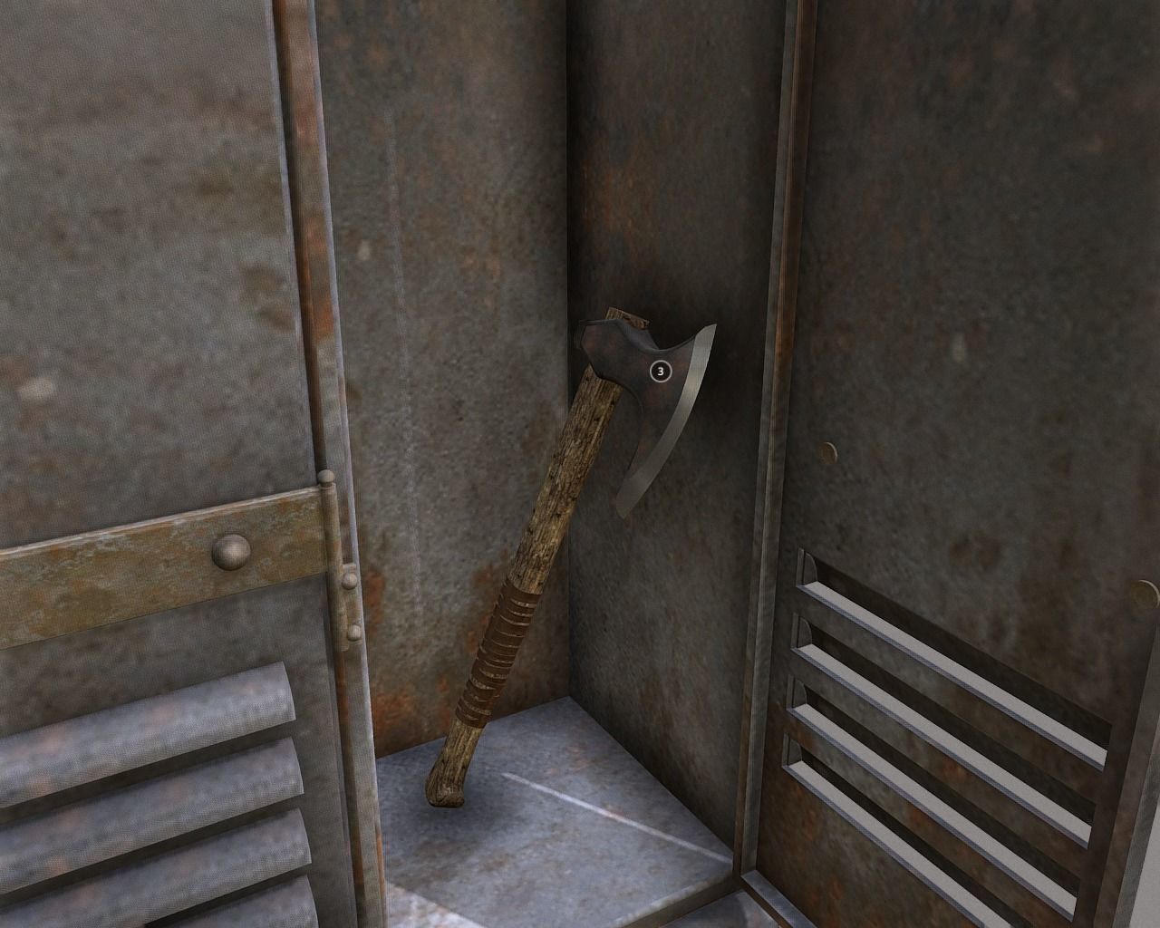 Post-Apocalyptic Closet 3D model_3