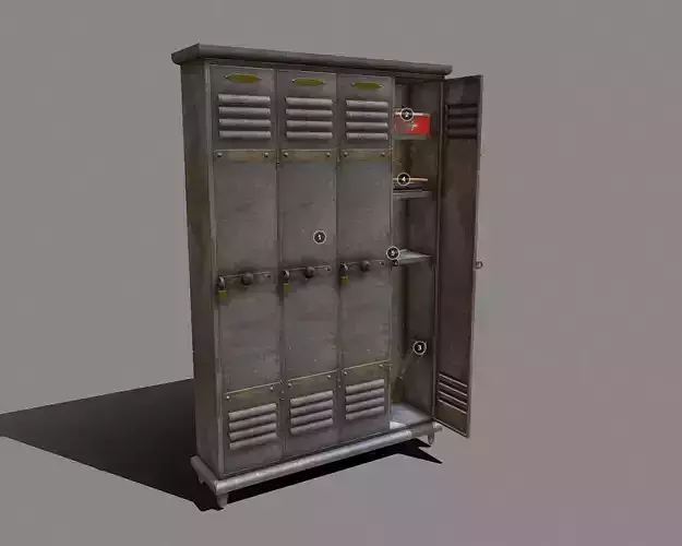 Post-Apocalyptic Closet 3D model
