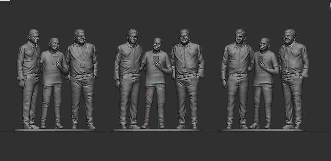 Miniature  3D print model