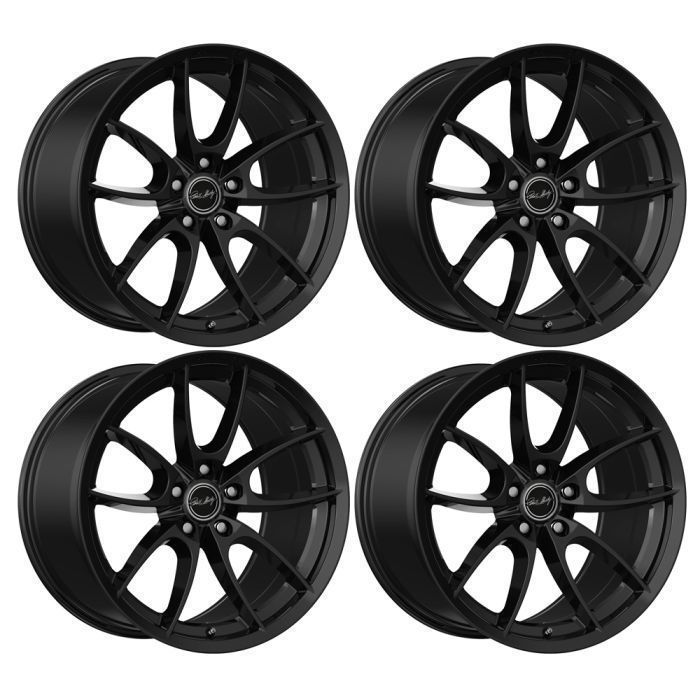 Carroll Shelby Wheel Company CS5 Wheel Gloss Black Mustang 3D model_1