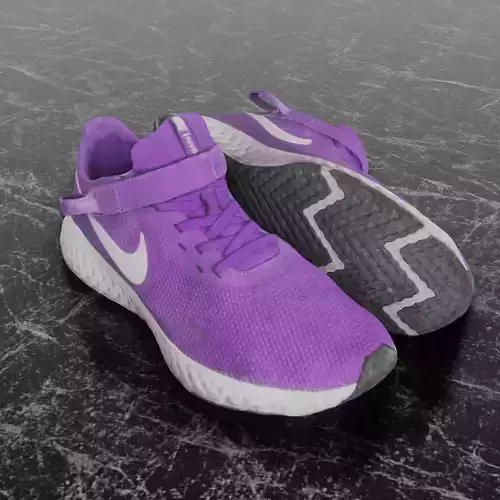 NIKE FLY EASE 3D SHOES - PURPLE