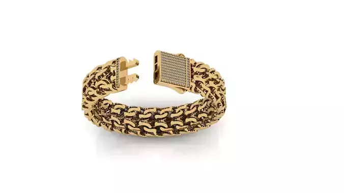 Gold Emperor bracelet chain