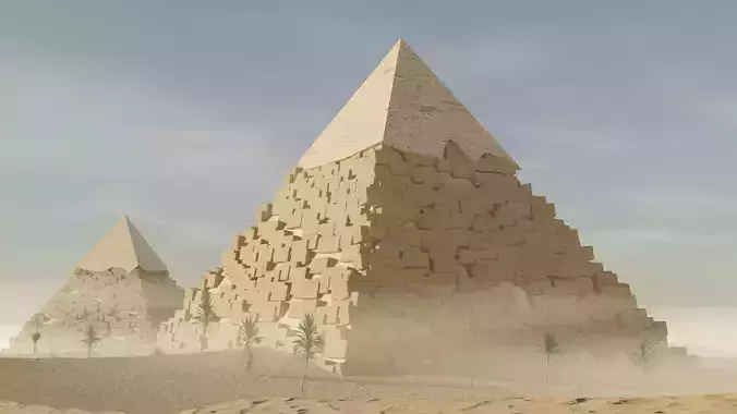 Simple Egyptian Pyramids