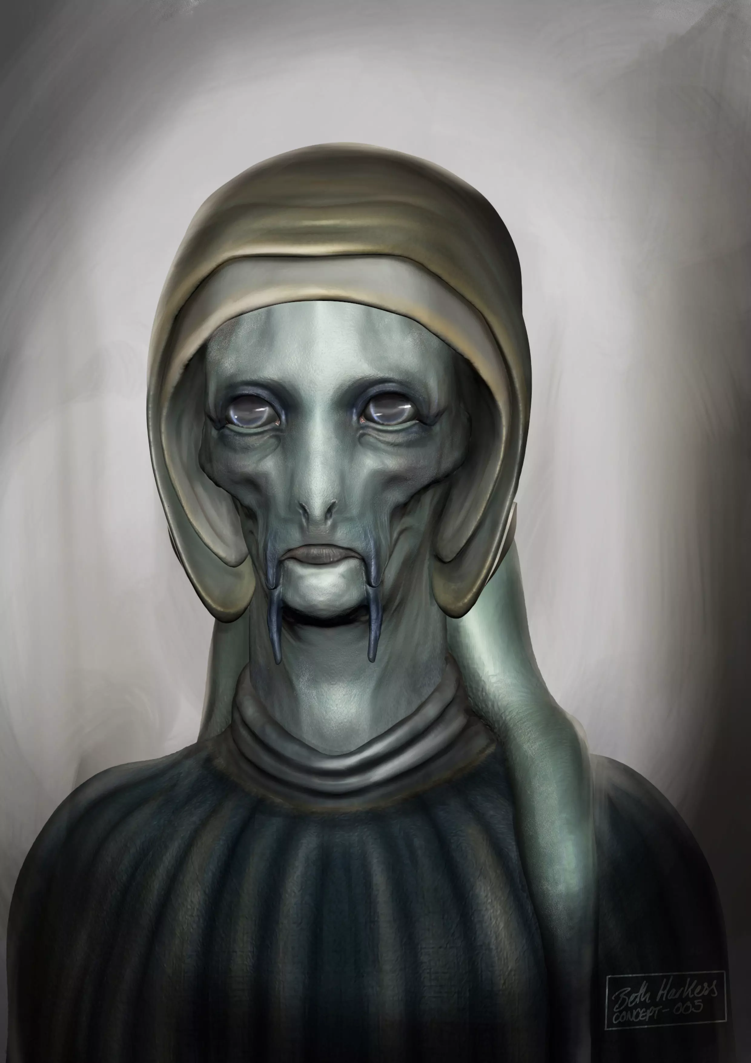 Creature Alien Figure - Star Wars Inspired 3D print model_0