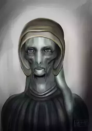 Creature Alien Figure - Star Wars Inspired 3D print model