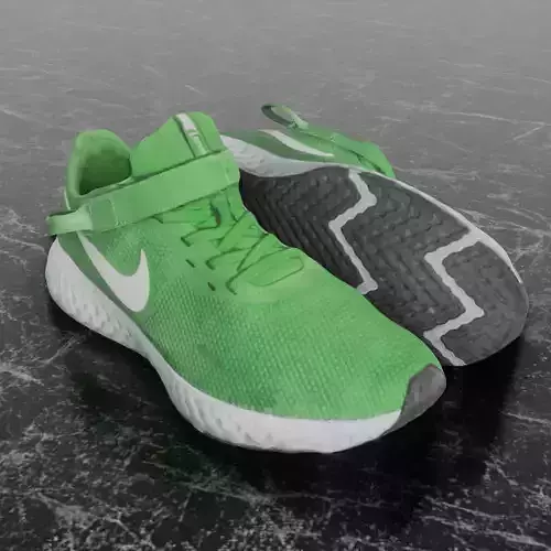 NIKE FLY EASE 3D SHOES - GREEN