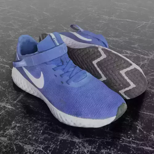 NIKE FLY EASE 3D SHOES - BLUE