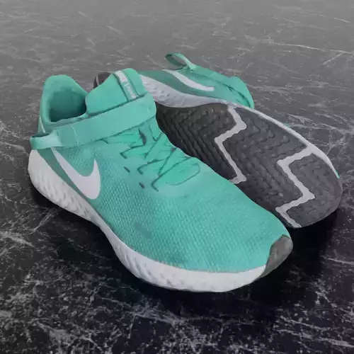 NIKE FLY EASE 3D SHOES - TURQUOISE