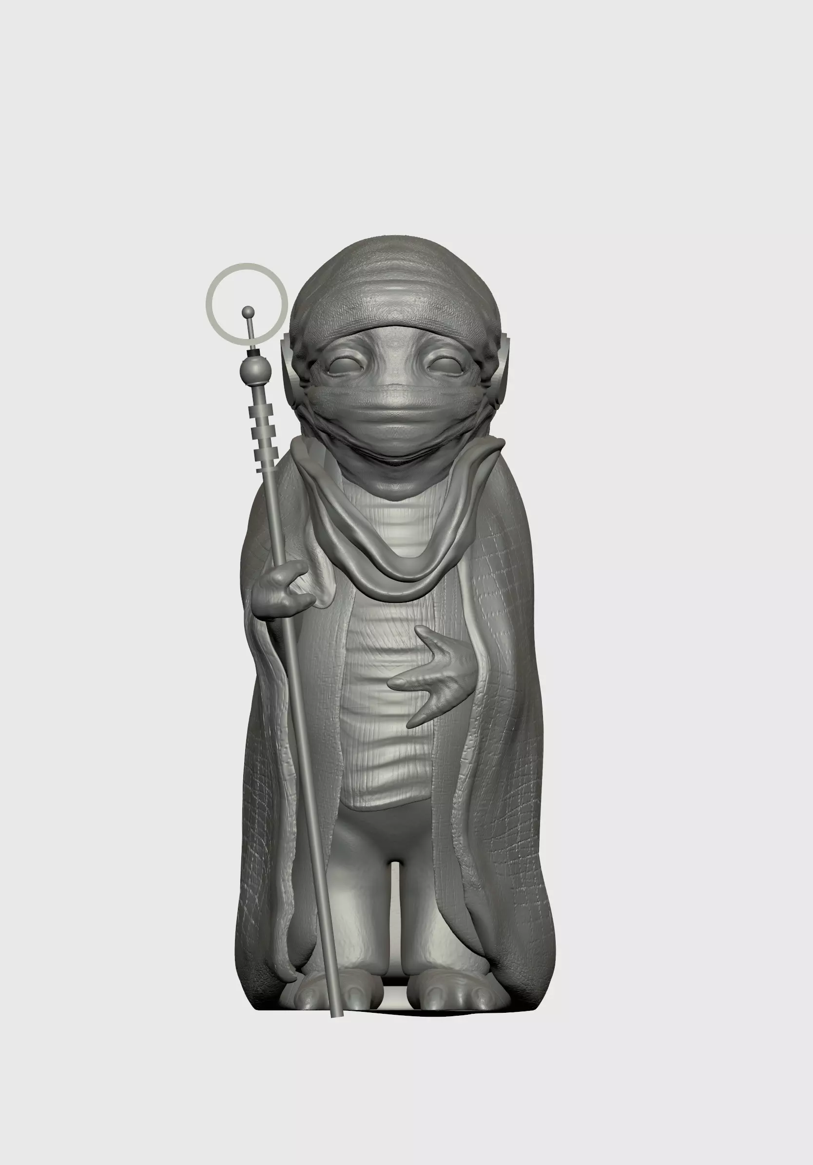Sci-fi Creature 3D print model