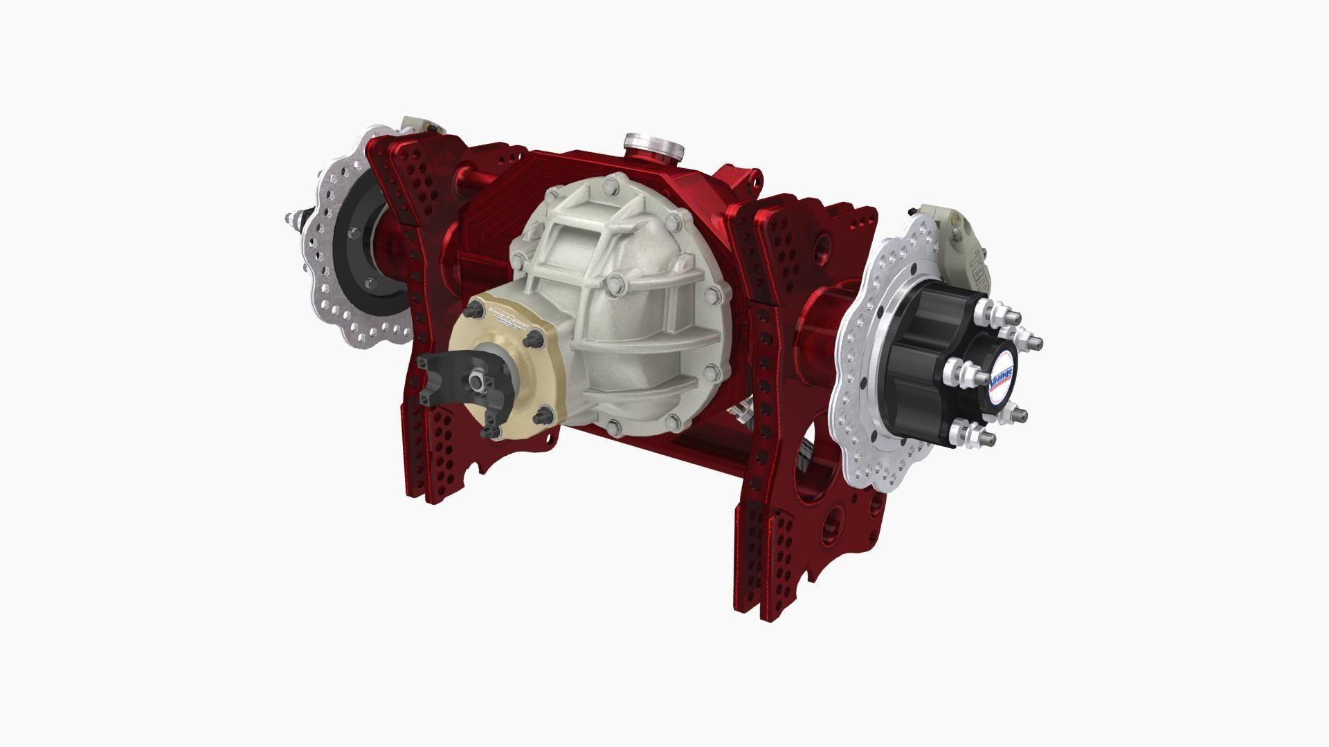 HCD Daddy Dave rear end Low-poly 3D model_4