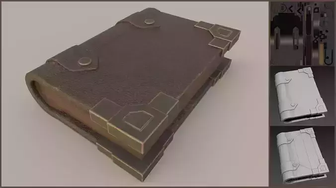 Stylized Basic Green Spellbook