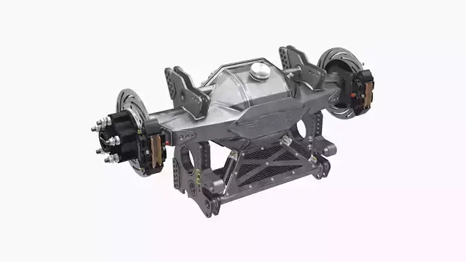 HCD Steel finish rear end