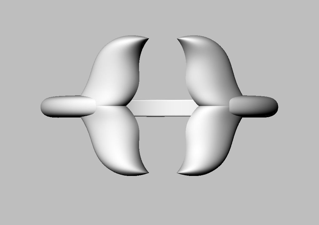 Dolphin Ring 3D print model_22