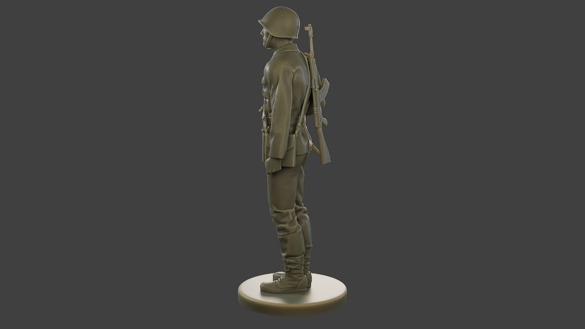 CzechSlovak Communist Soldier CCS1 000 Free 3D print model_4
