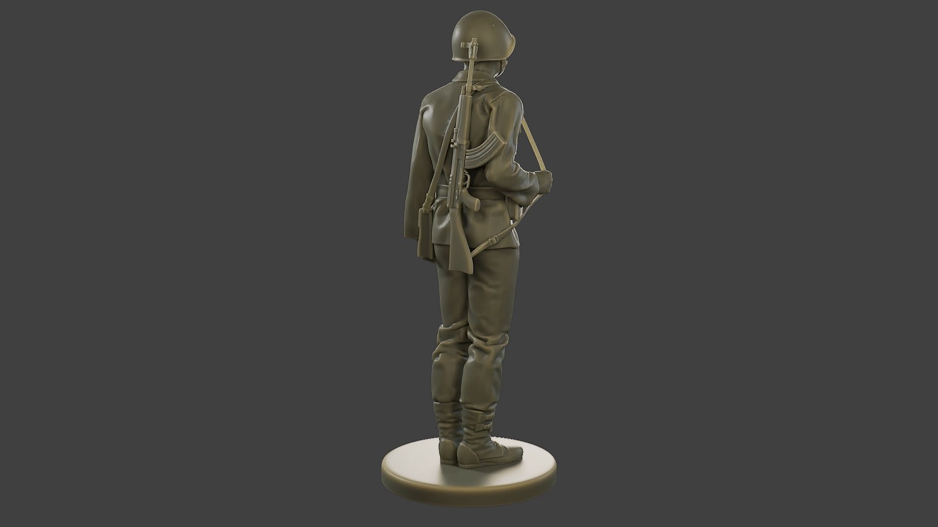 CzechSlovak Communist Soldier CCS1 000 Free 3D print model_7
