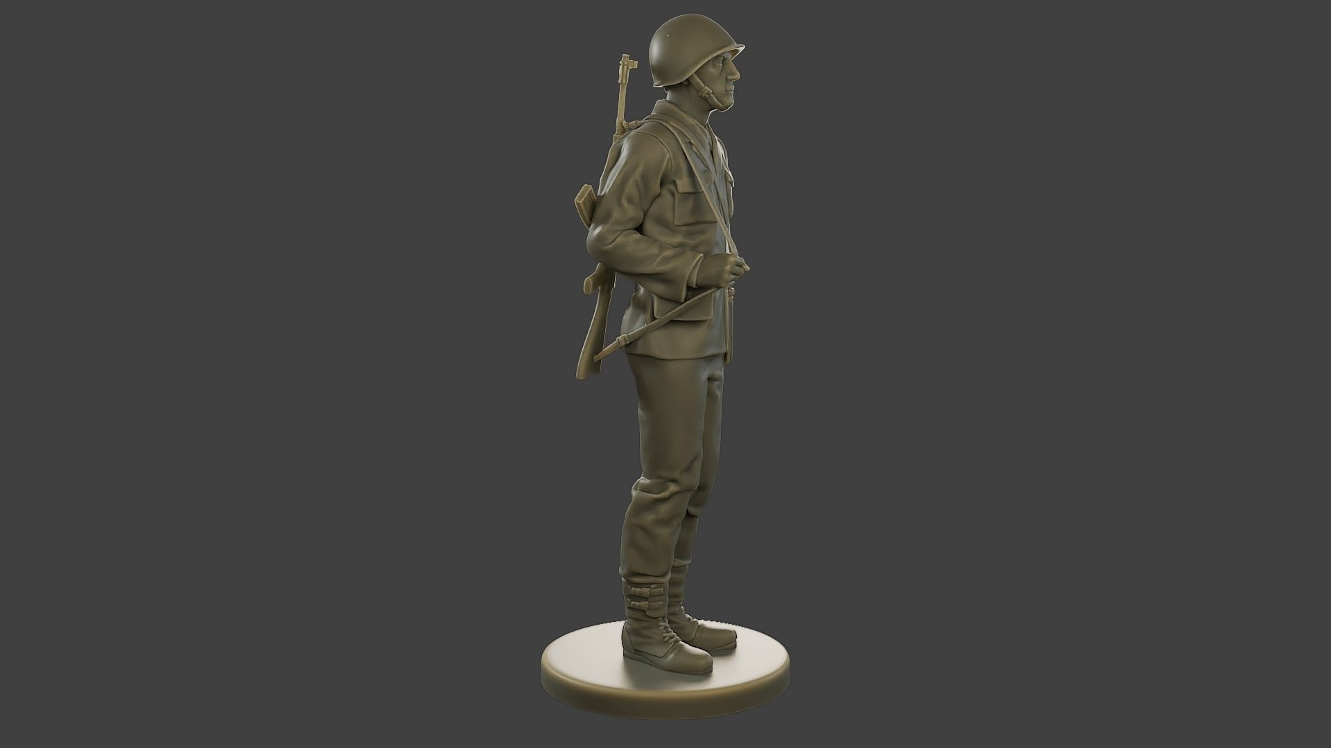 CzechSlovak Communist Soldier CCS1 000 Free 3D print model_9
