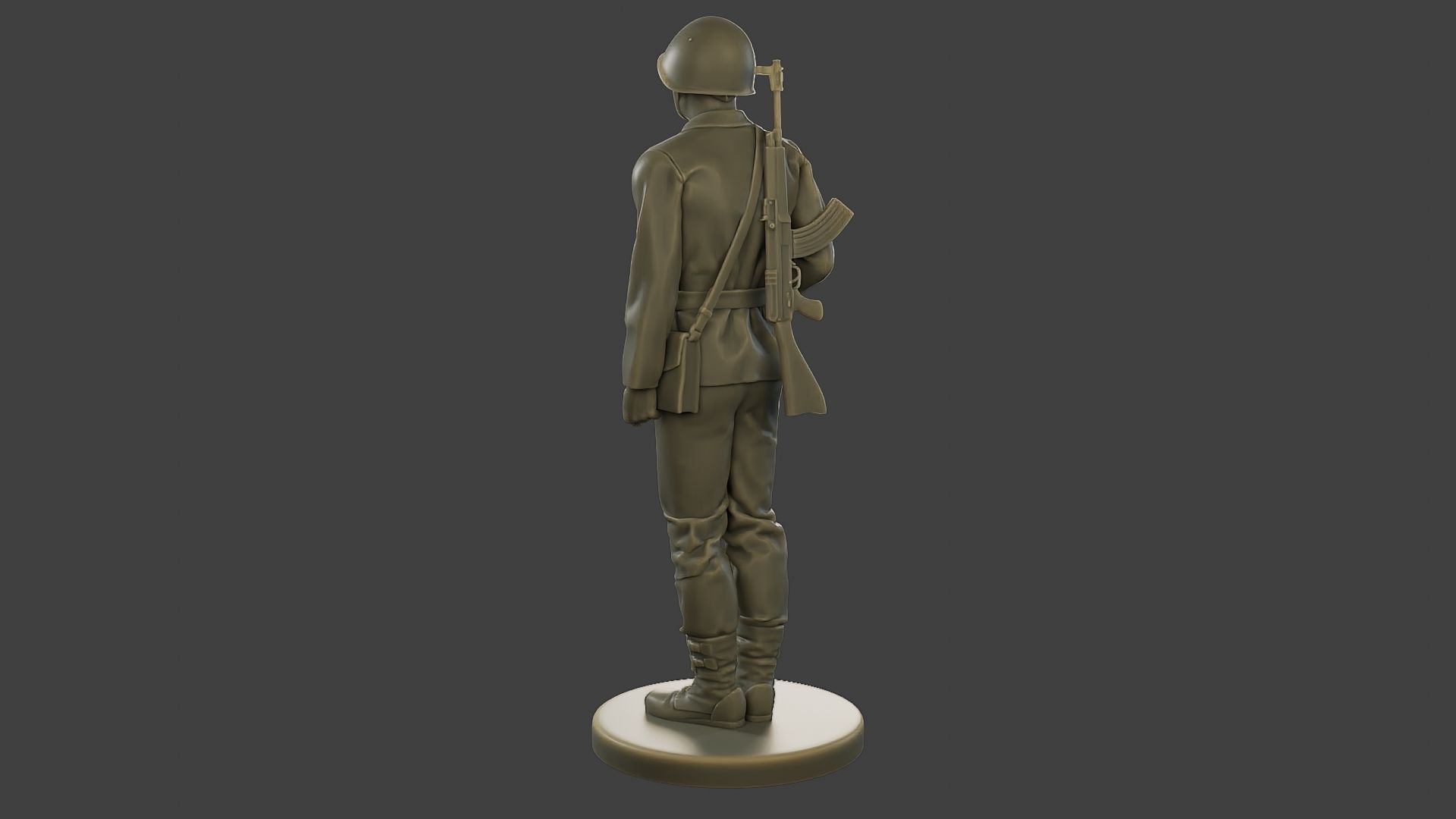 CzechSlovak Communist Soldier CCS1 000 Free 3D print model_5