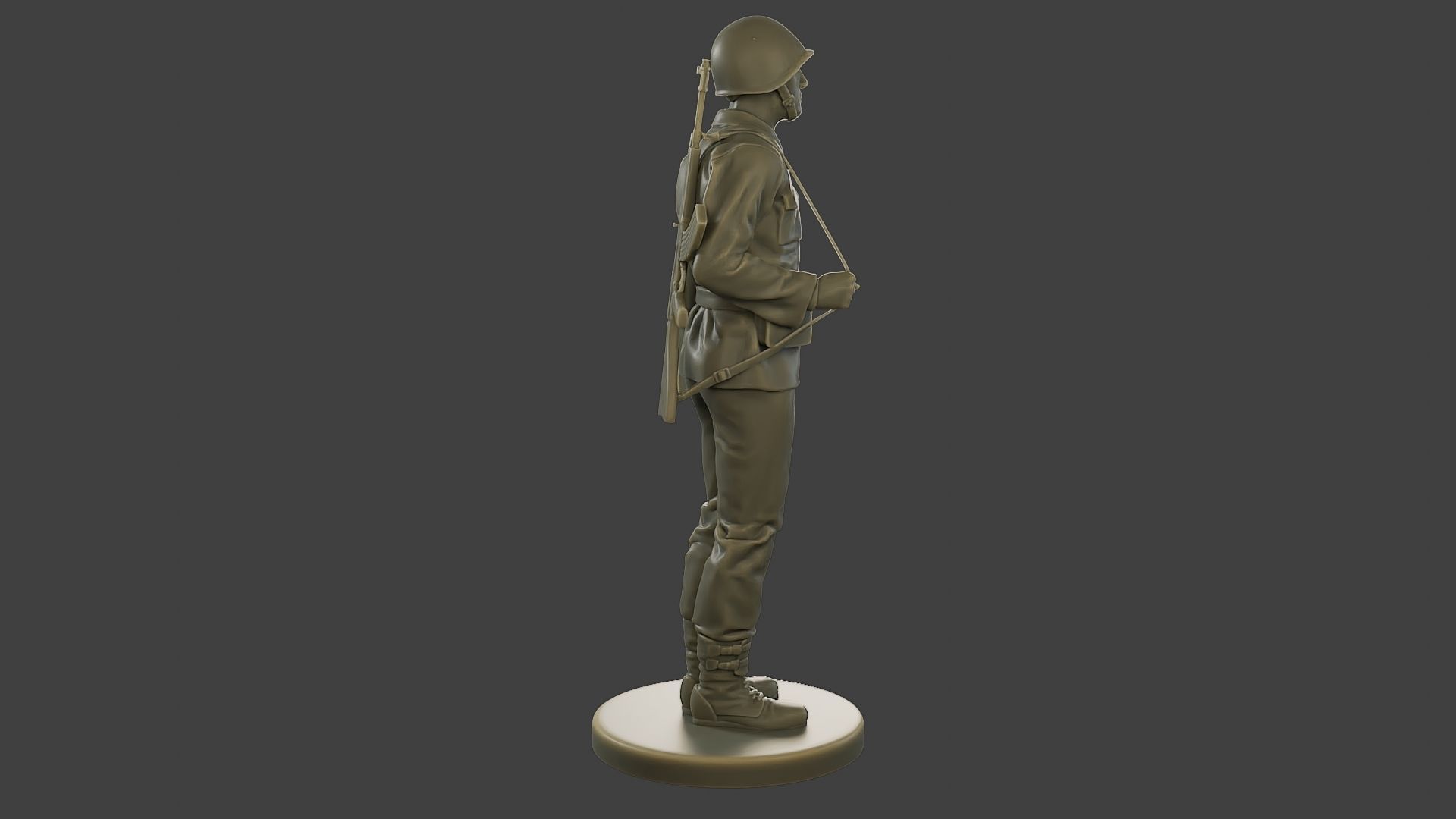 CzechSlovak Communist Soldier CCS1 000 Free 3D print model_8