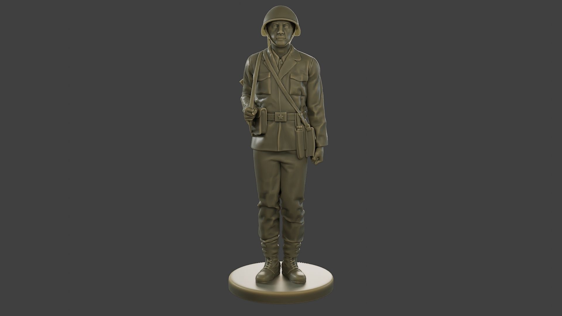 CzechSlovak Communist Soldier CCS1 000 Free 3D print model_11