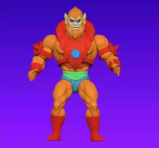 BEASTMAN Filmation motu vintage