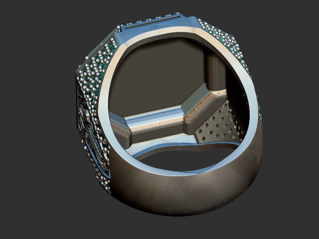 Saint Benedict Ring - Sao Bento 3D print model_9