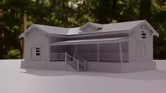Abandoned House Model