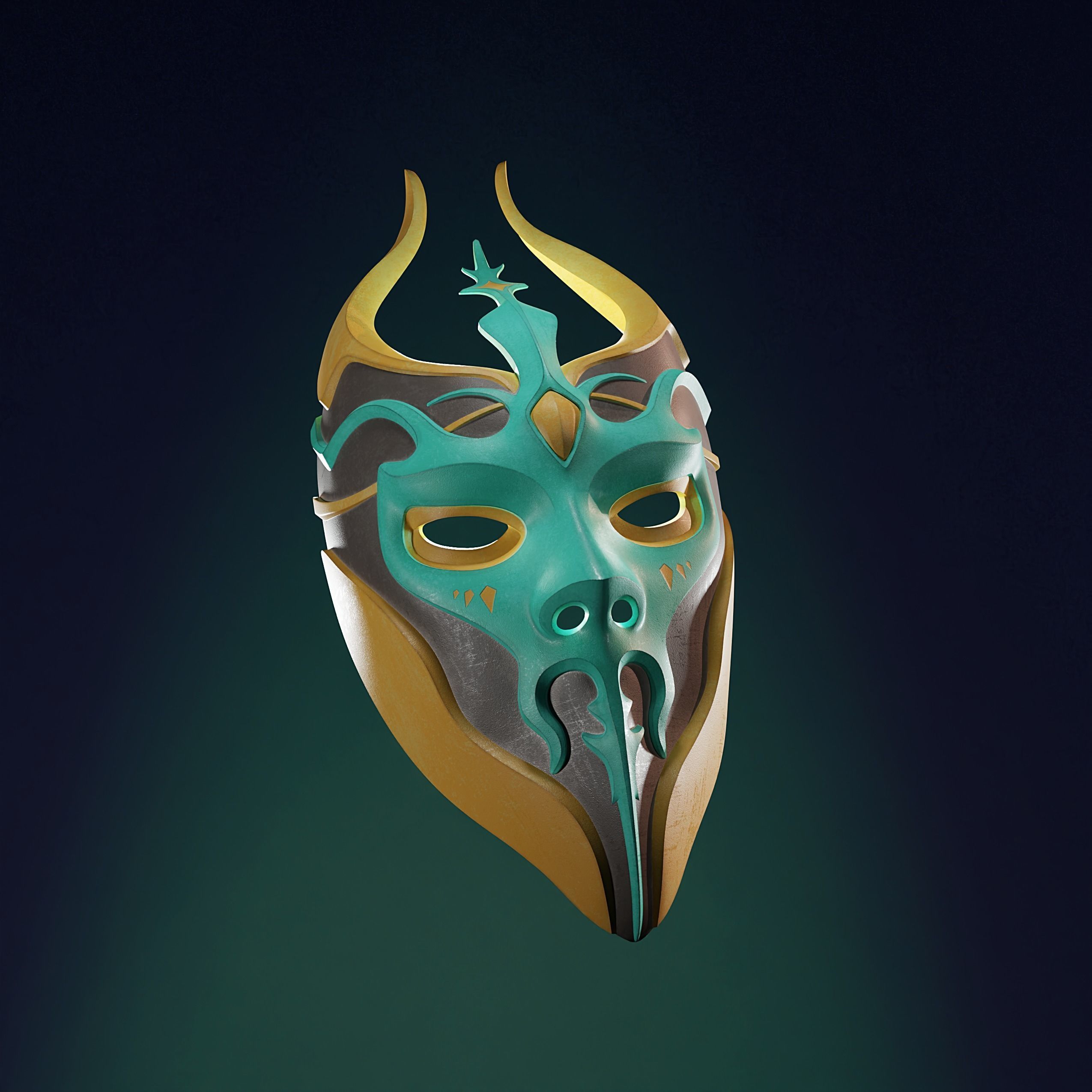 Sylar mask 3D print model_4