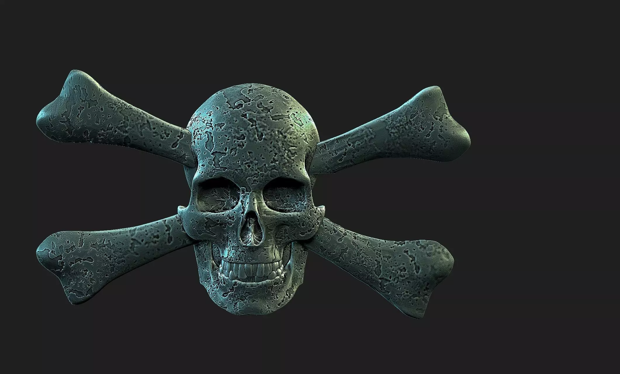 pirat emblem 3D print model