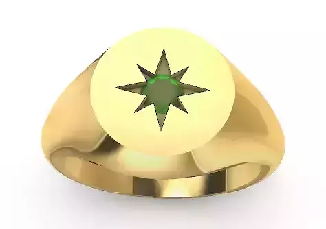 Star woman ring Anillo mujer de estrella