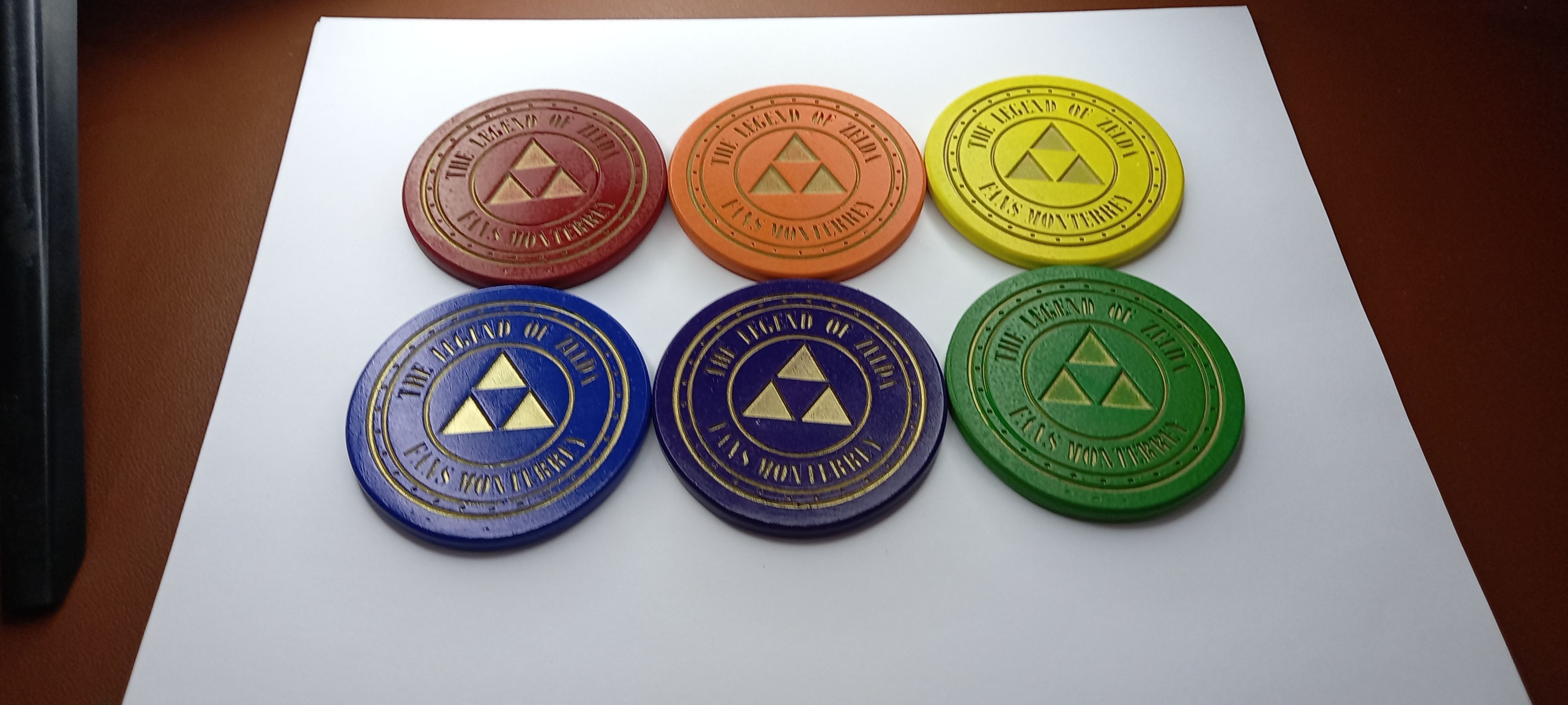 Medallions The Legend Of Zelda Ocarina Of Time 3D print model_2