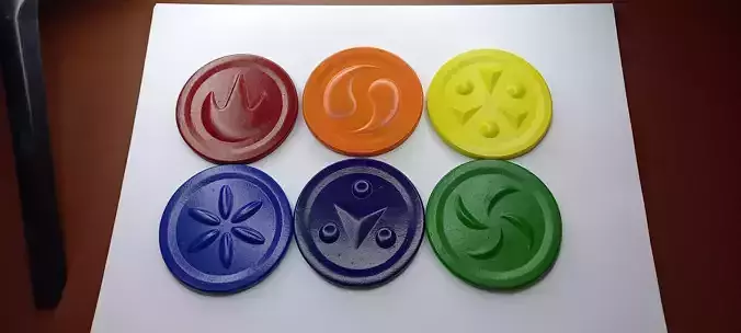 Medallions The Legend Of Zelda Ocarina Of Time 3D print model
