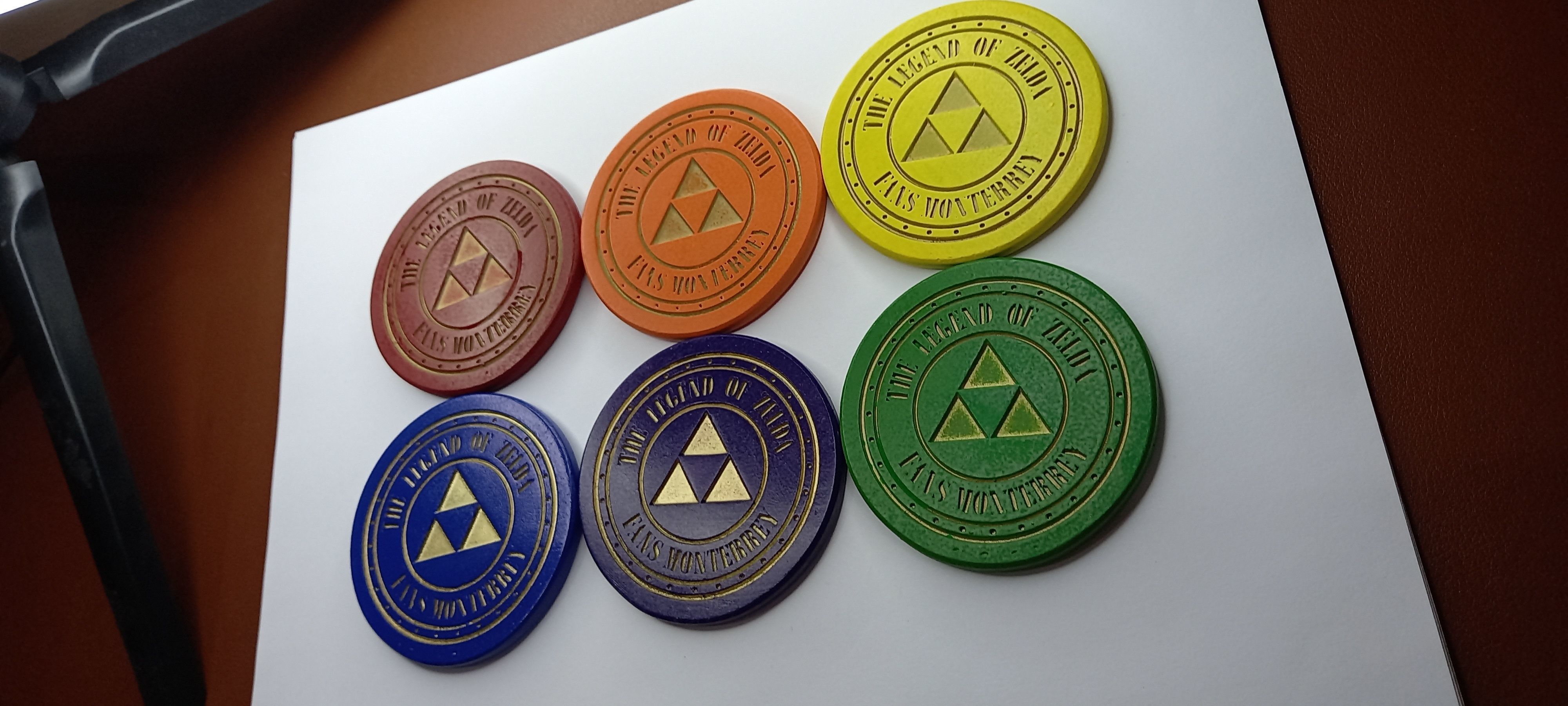 Medallions The Legend Of Zelda Ocarina Of Time 3D print model_3