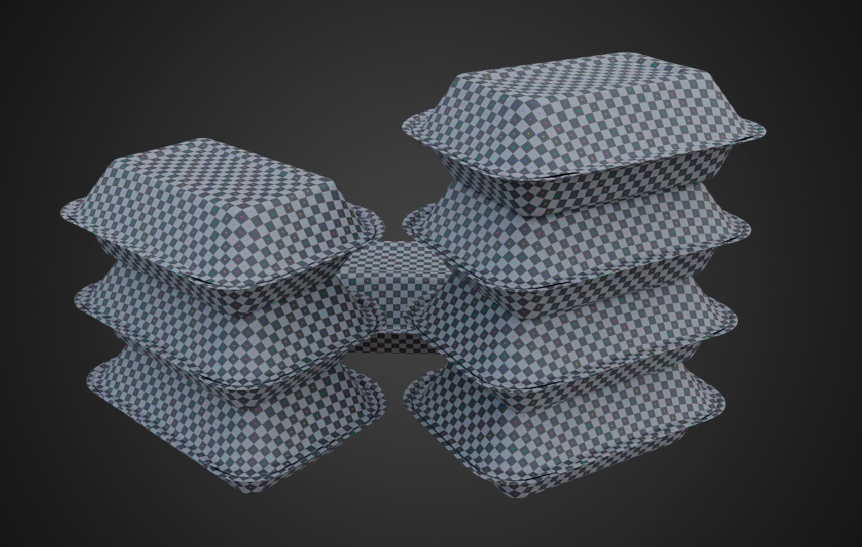 Disposable Food Items Pack  3D Model Collection_42