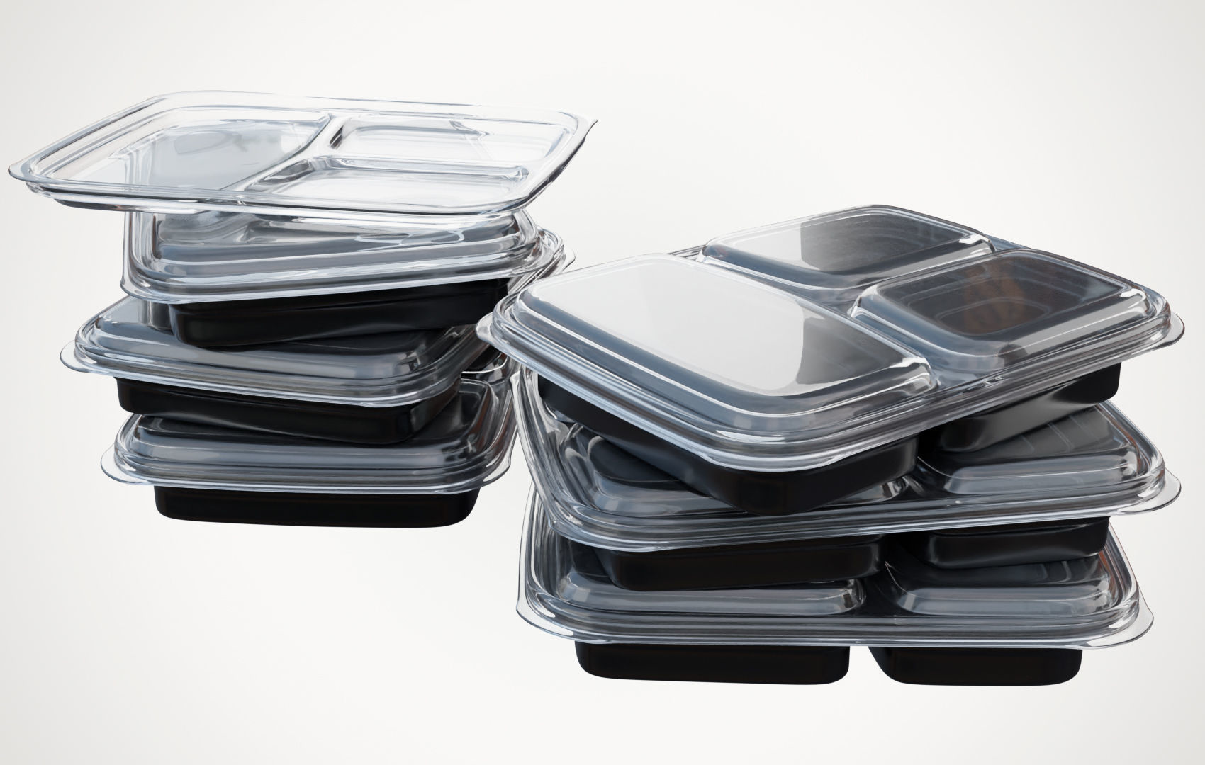 Disposable Food Items Pack  3D Model Collection_54