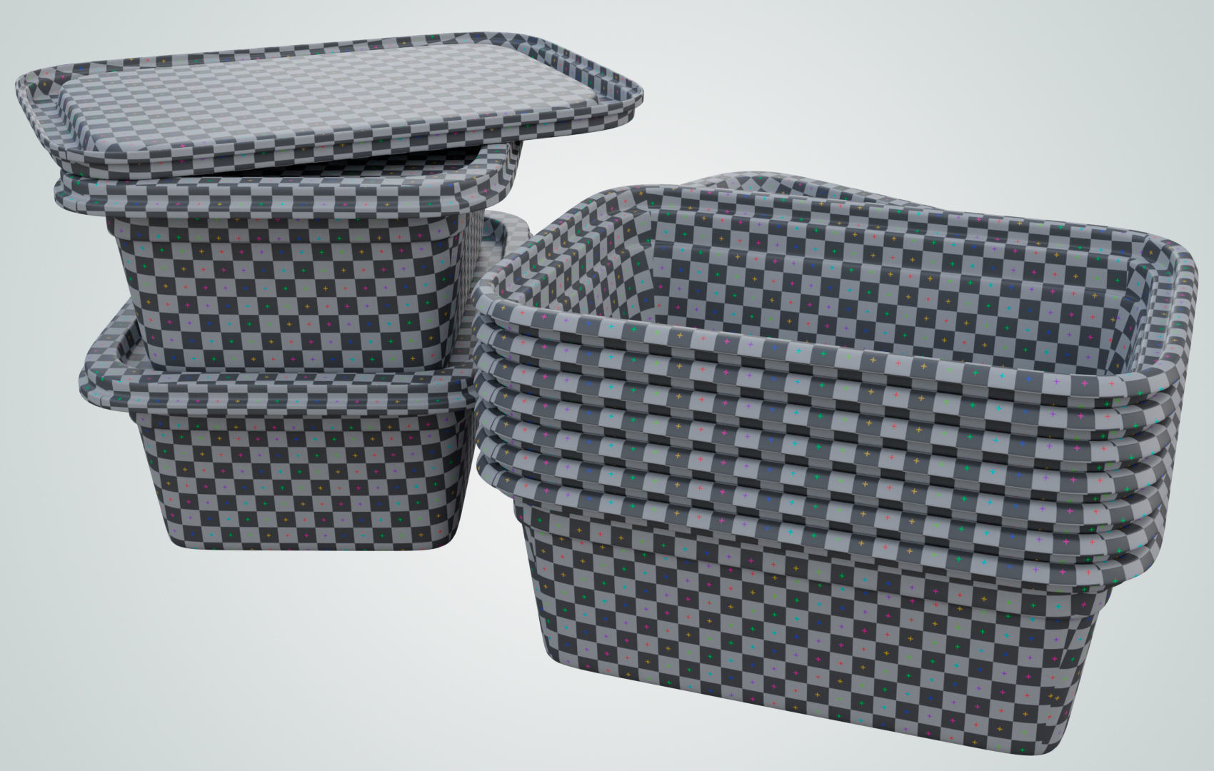 Disposable Food Items Pack  3D Model Collection_61