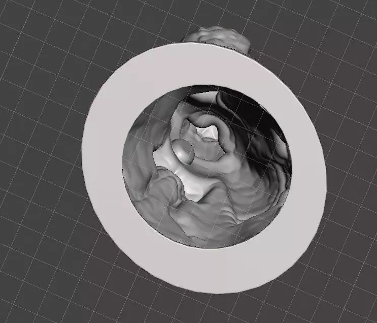 Christmas angel optional light holder 3D print model_0