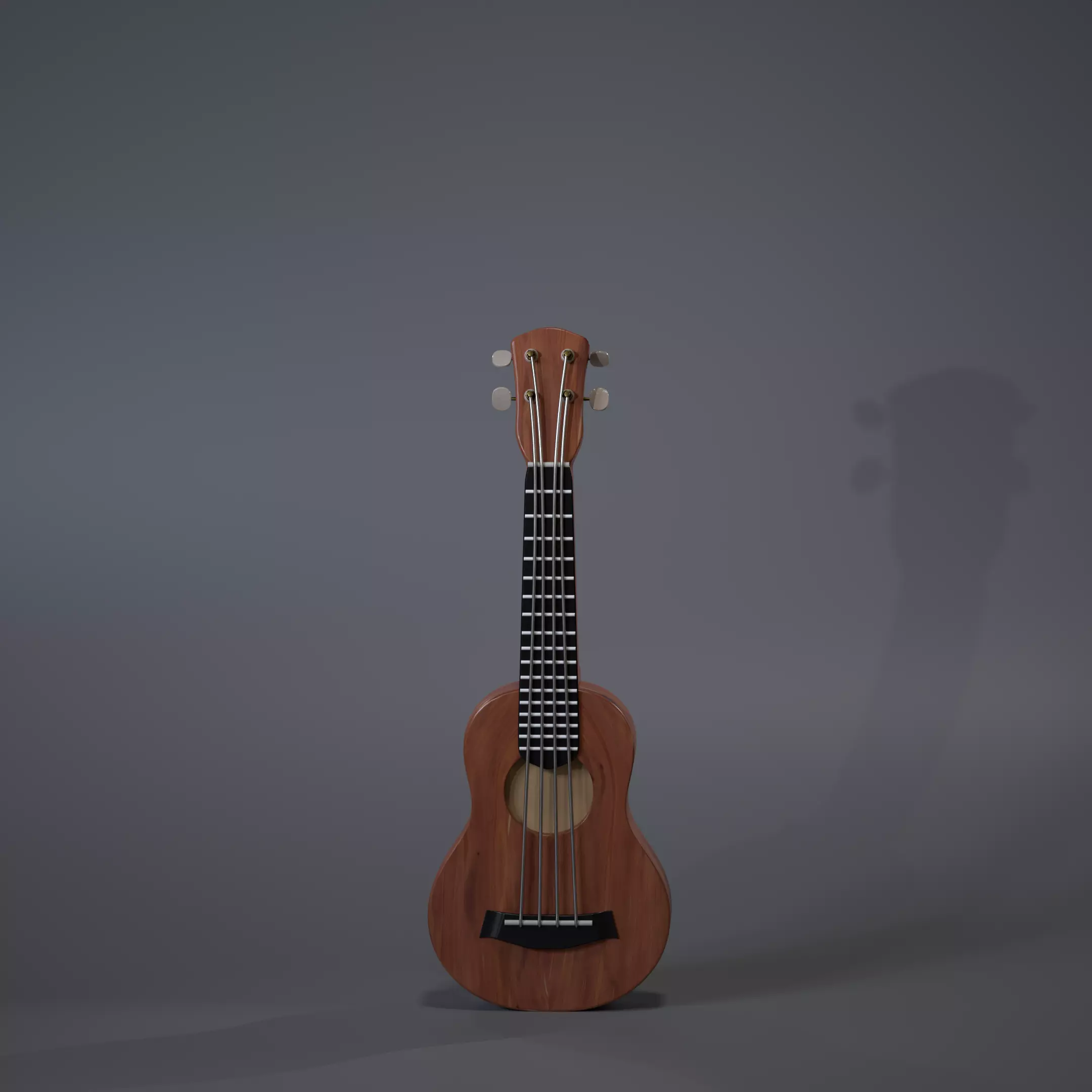 Ukulele - Guitar Free 3D print model