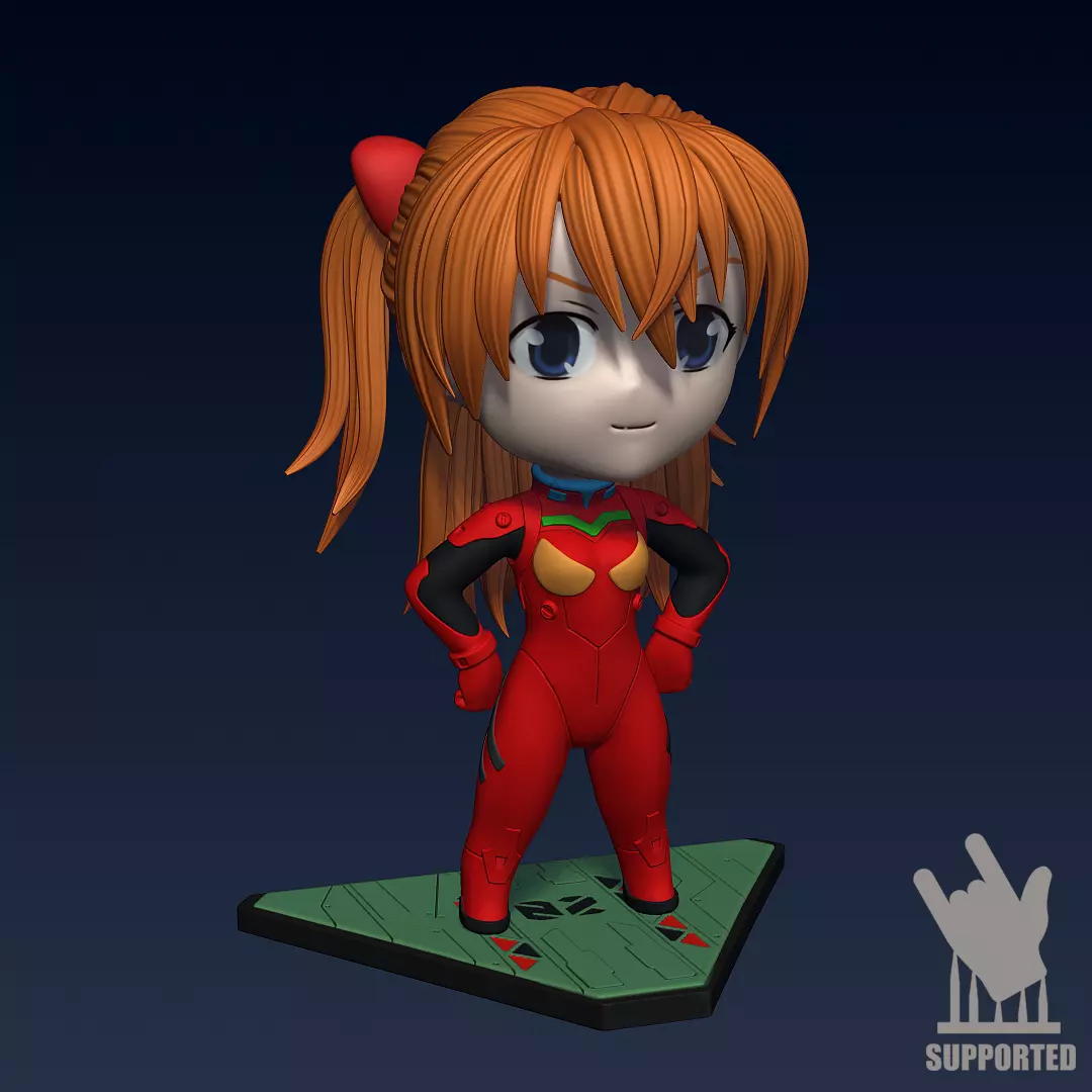 asuka 3D print model