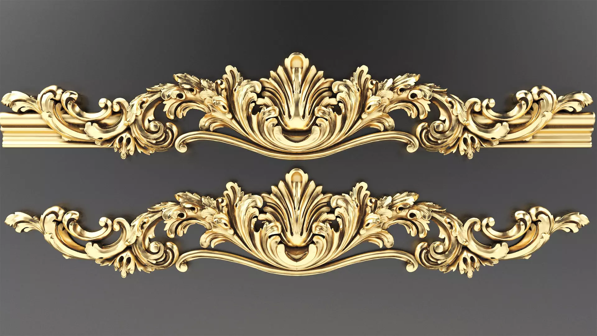 Carved decor 3 3D model_0