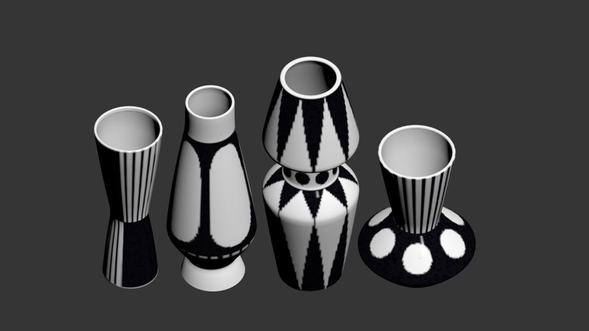 Masakazu Vases 3D model_3