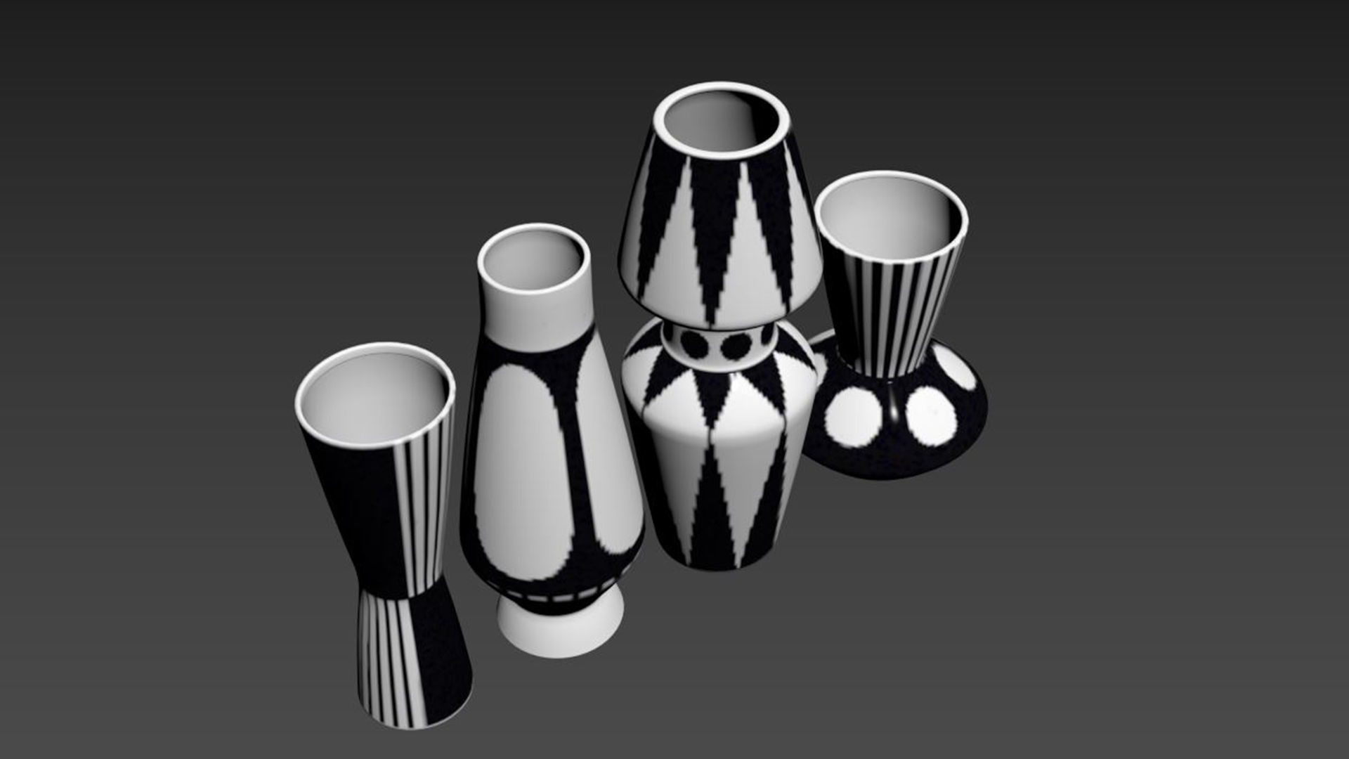 Masakazu Vases 3D model_4