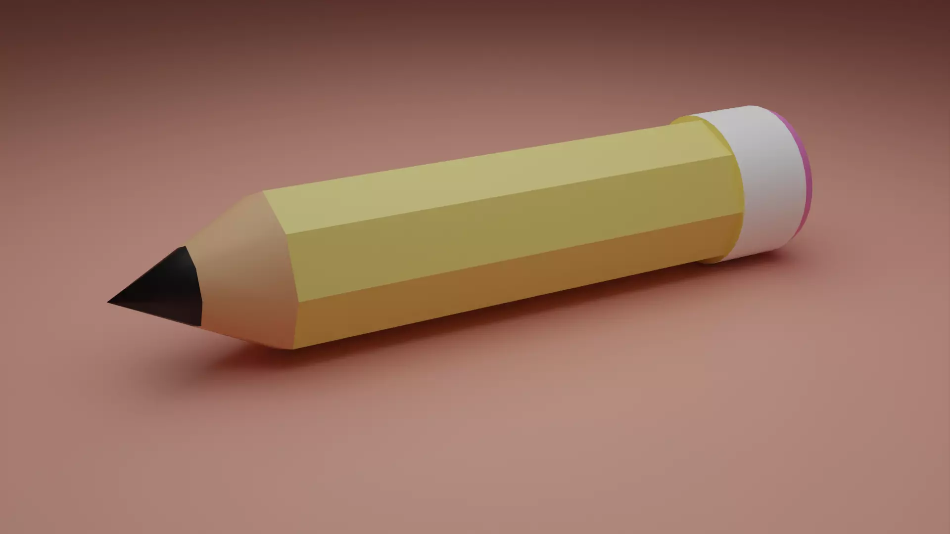 The Basic  Pencil Free 3D model_0