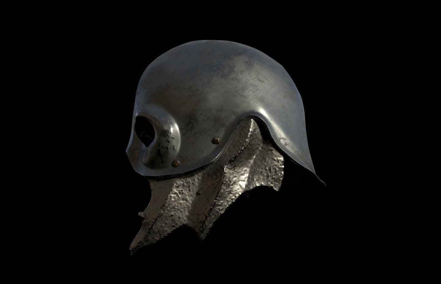 Goblin Helmet lord of the rings 3D DIGITAL DOWNLOAD FILE 3D print model_1