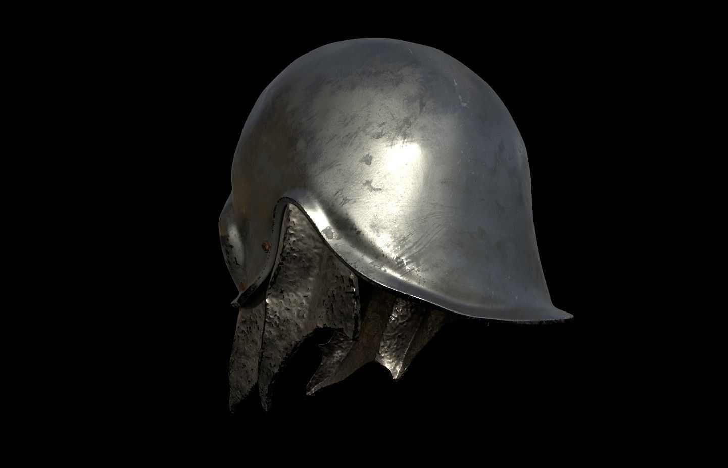 Goblin Helmet lord of the rings 3D DIGITAL DOWNLOAD FILE 3D print model_2