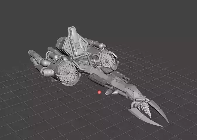 DC LOBO BIKE SPACEHOG 3D print model