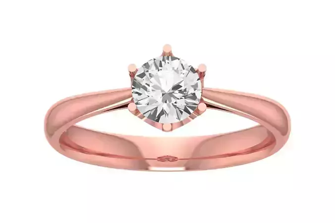 Women Solitaire Engagement Ring