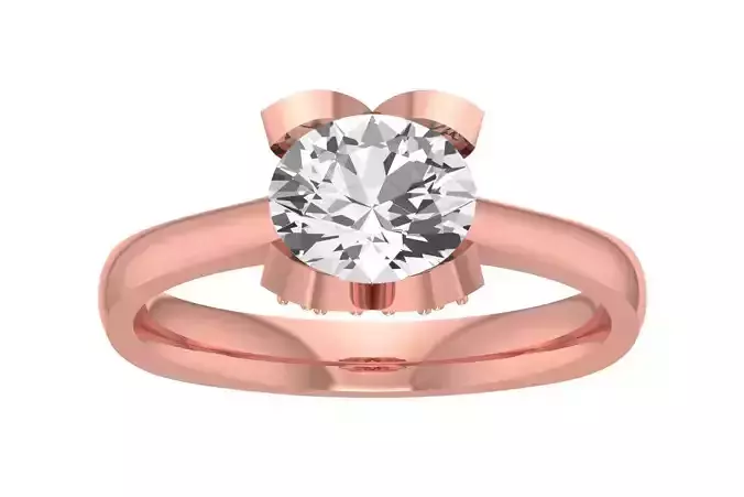 Women Solitaire Engagement Ring