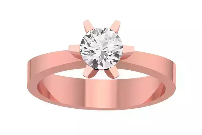 Women Solitaire Engagement Ring